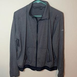 Under Armour Women’s Heatgear Full Zip Jacket - Gray - Medium